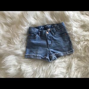 Denim shorts toddler girls